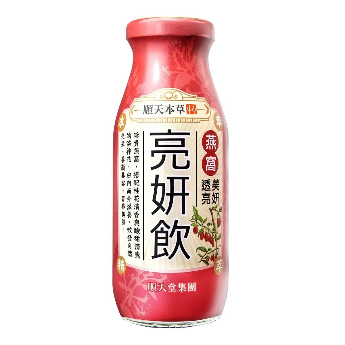 Shuntianbencao Seri Ramuan Tradisional Cina Yen Bright Drink 200ml X 24 Botol