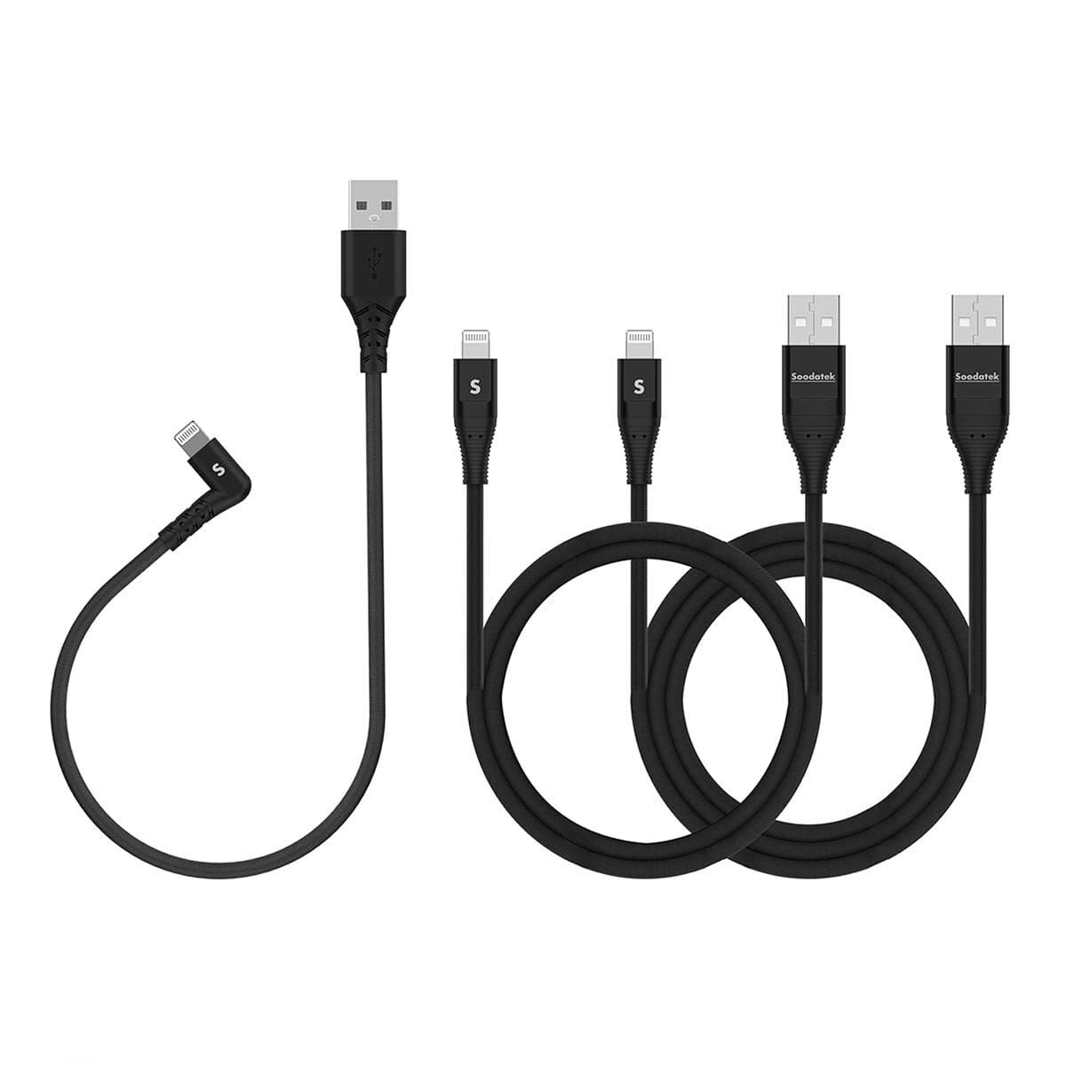 Kabel Transmisi Jalinan Aluminium Soodatek Tripleks Hitam