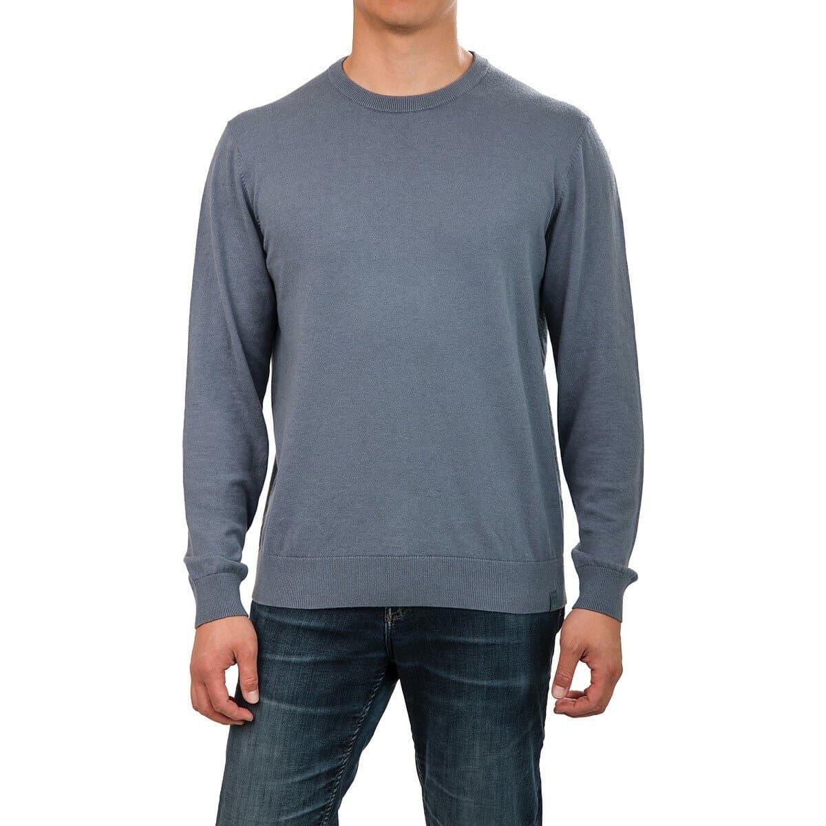 Sweater Panjang Lengan Pria United Colors of Benetton Biru XL