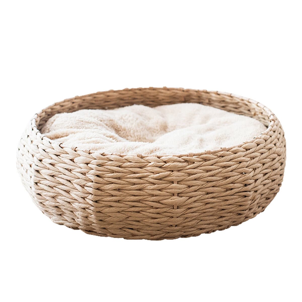 PetPals sarang kucing berbentuk lingkaran dari kertas