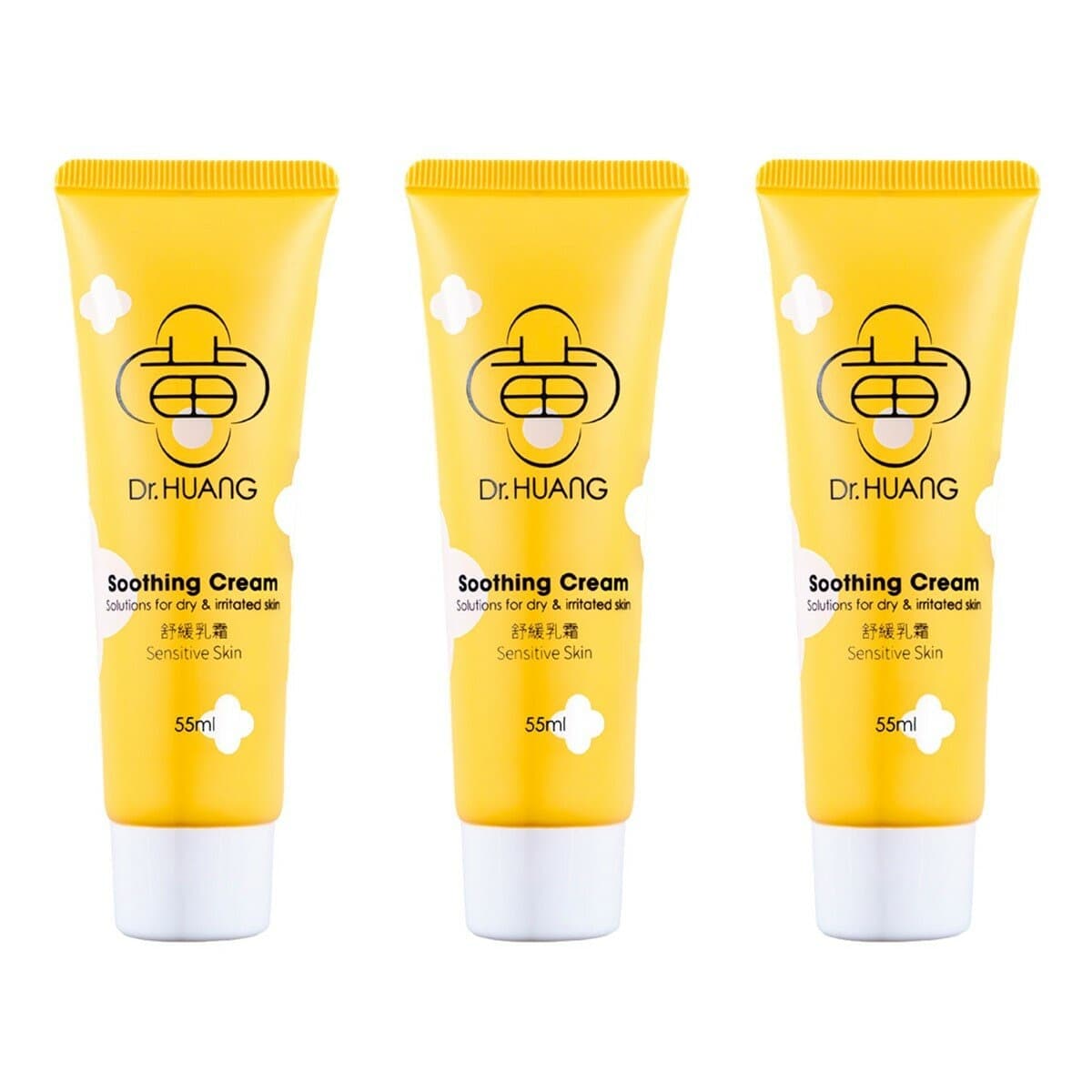 Dr.HUANG Krim Pelembab 55 ml X 3 botol