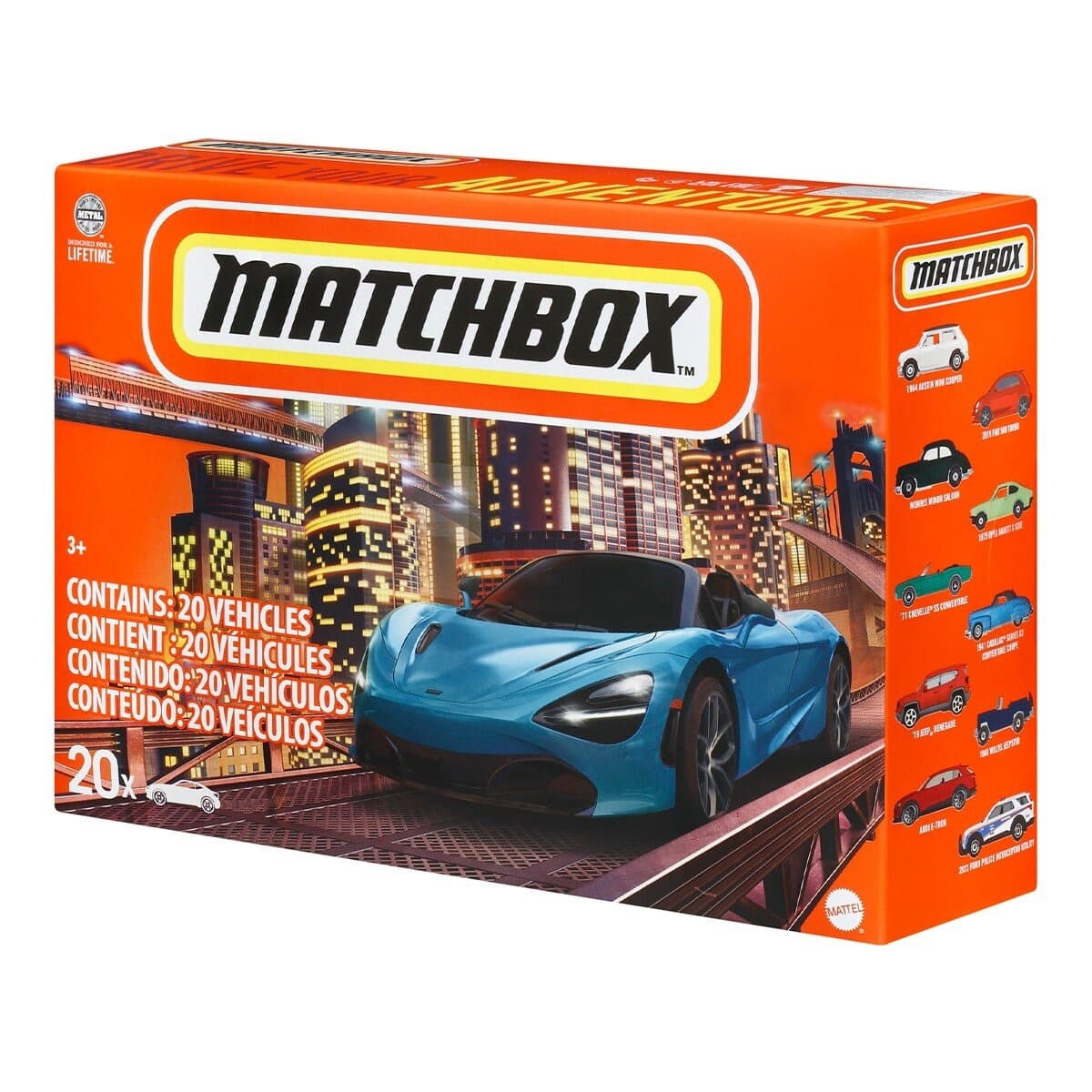 Matchbox Cars 20 pack / For Age 3 and Up