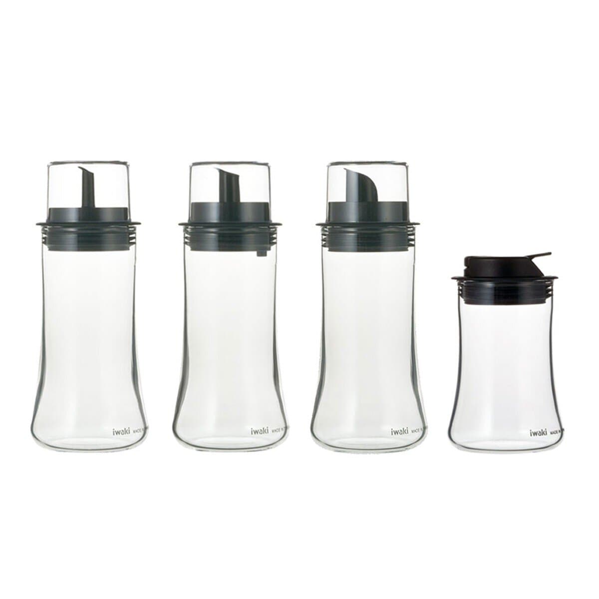 iwaki Wadah Bumbu Rasa Enak Serbaguna 4 set