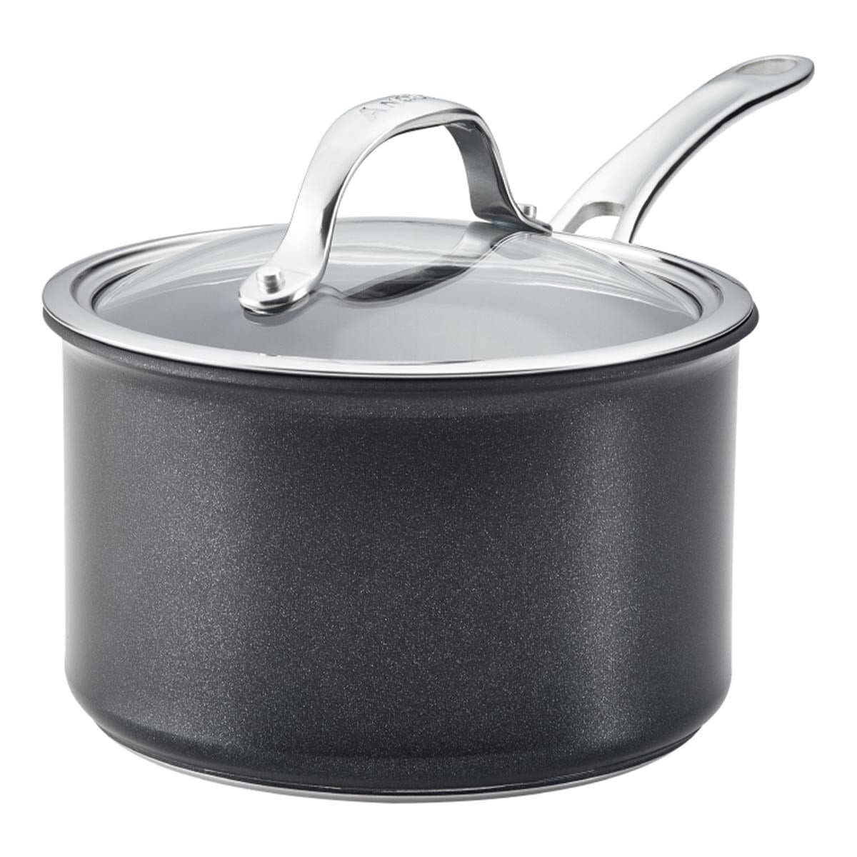 ANOLON ANOLON X Magnetic Non-Stick Single Handle Pot With Glass Lid 18 cm
