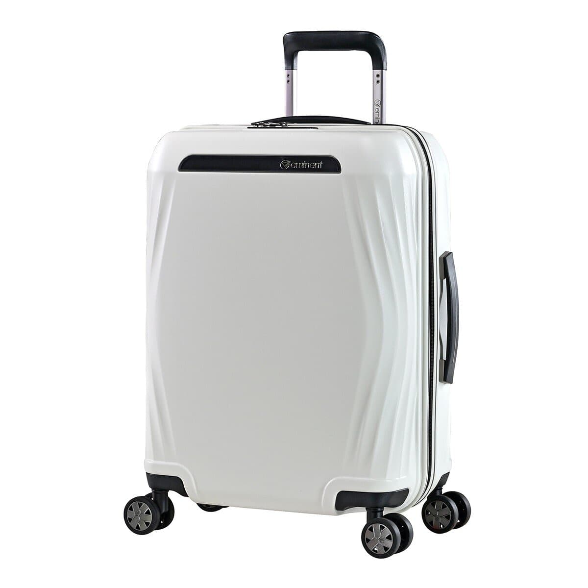 Eminent Harper Trolley 20 inci Warna Putih Abu-abu