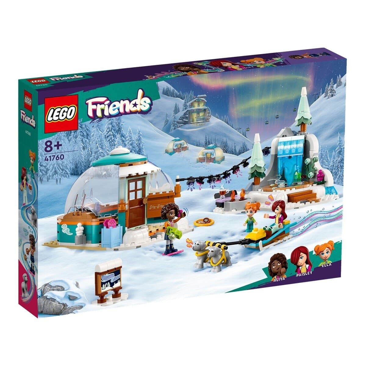 LEGO Friends Seri Ice House Holiday Adventure 41760 / Untuk Usia 8 Tahun Ke Atas