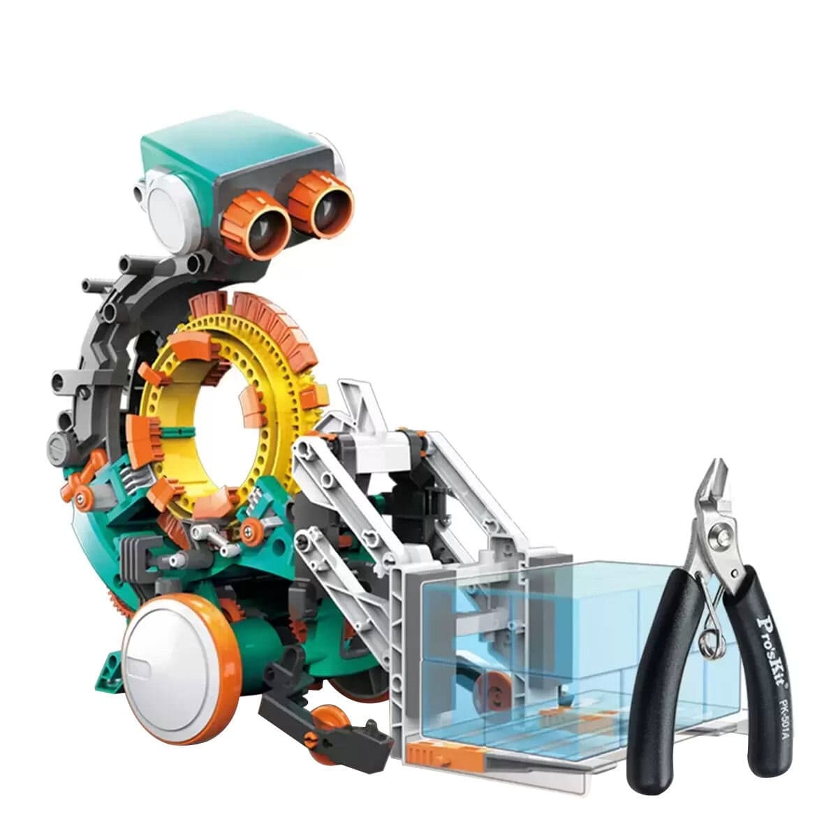 Pro'sKit Robot Programming Kit 5-in-1 Dengan Pemegang / Untuk Usia 8 Tahun Ke Atas