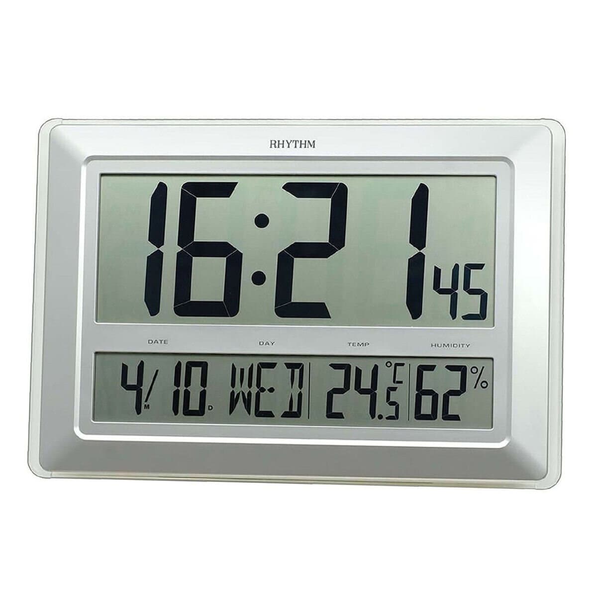 Lisheng Jam Digital Dengan Layar LCD Gantung Dinding LCW015NR19