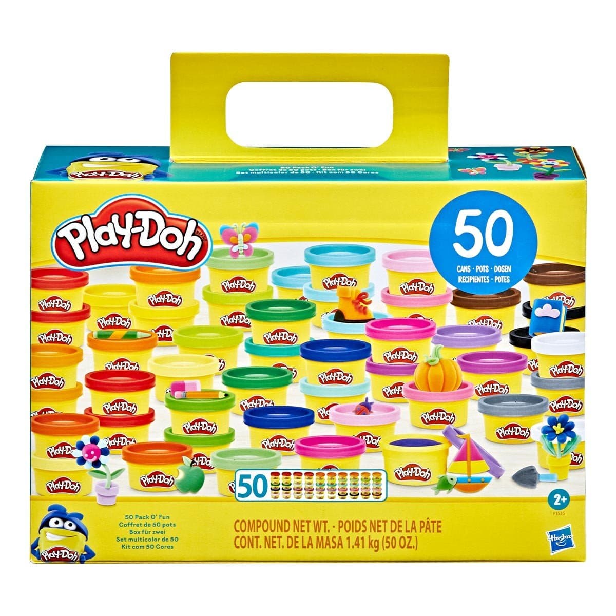 Set Mainan Play-Doh dengan 50 Warna
