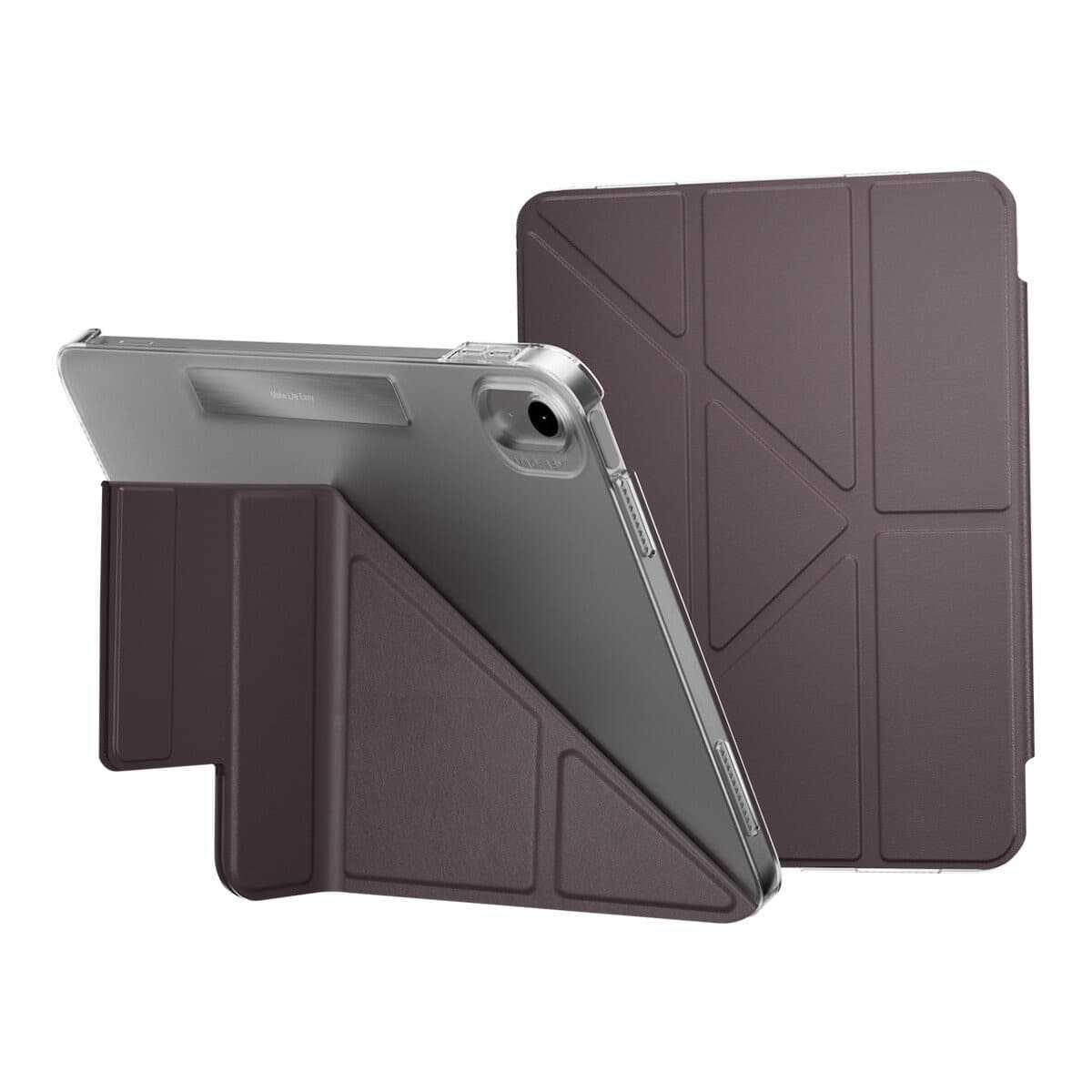 MAGEASY Facet Full Protection Case for iPad 2022 10.9" A14 & 2025 11" A16 Wine Purple