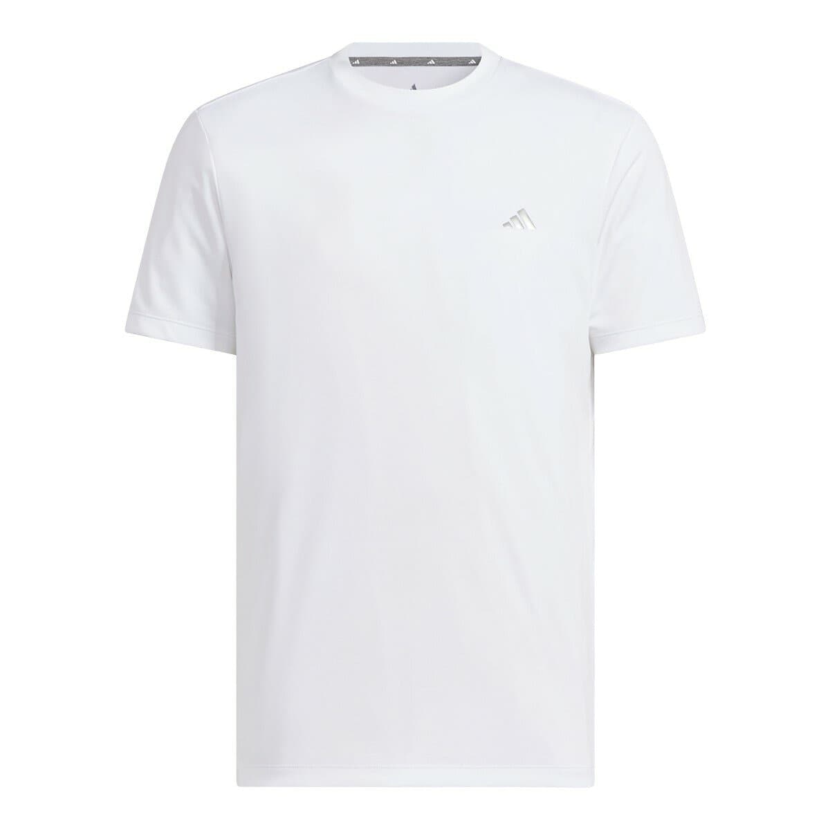 Adidas Golf Atasan Lengan Pendek Pria Putih M