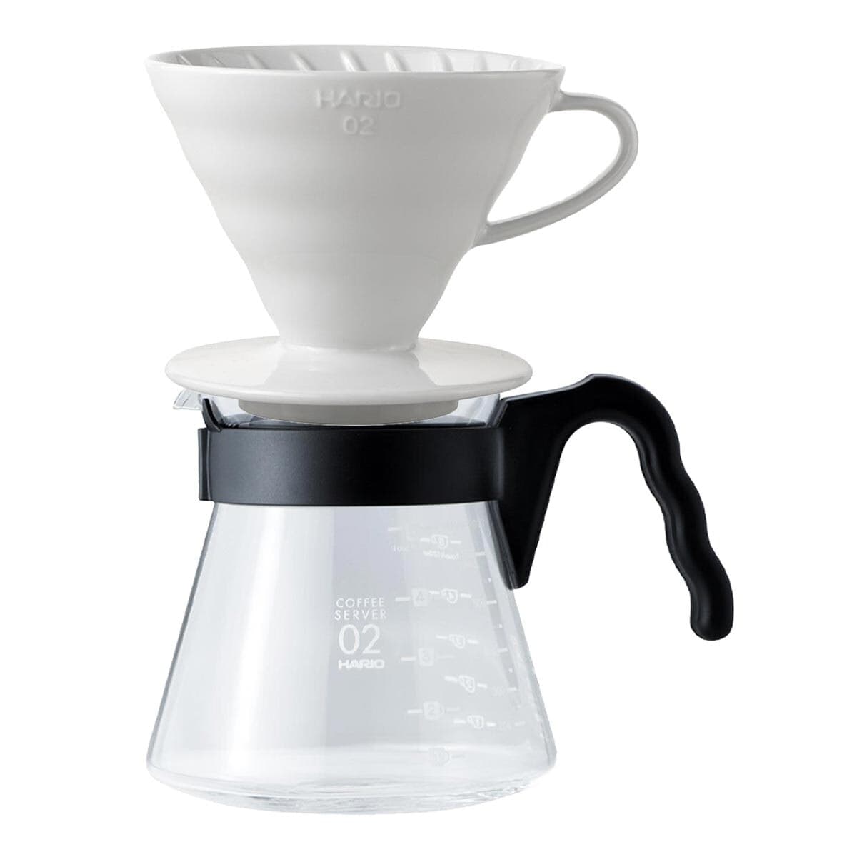 Set Peralatan Kopi Manual Hario Untuk 1-4 Orang