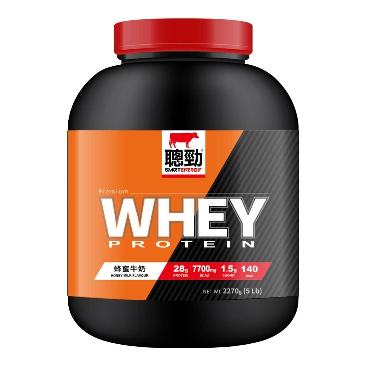 Red Bull Cerdas Whey Protein Concentrate Honey Milk 2.27 kg